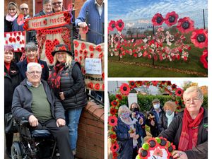 Supporting image for story: Looking back: 33 pictures of communities uniting to honour Remembrance Day as the latest Poppy Appeal is launched - see how many faces you can recognise