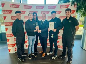Supporting image for story: Innovative apprentices are honoured for Personal Mobility Assistant creation