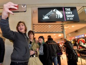 Supporting image for story: Excitement as HMV's new Shrewsbury store opens - offering more than just music and films