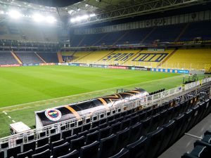 View of an empty Fenerbahce stadium