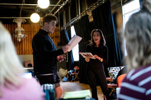 Oliver Ormson and Bethan-Wyn Davies. Photo by Graeme Braidwood 