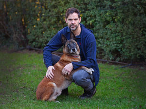 Supporting image for story: Handler launches fundraiser in memory of beloved fire investigation dog Kai