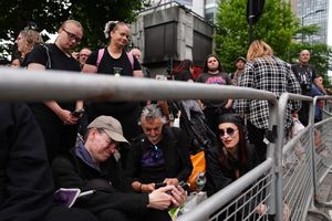 Fans sat together as they shared pictures and videos of moments they had with Black Sabbath throughout the years