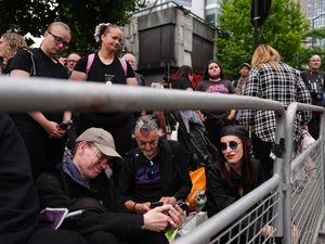 Supporting image for story: Ozzy Osbourne procession: 20 pictures show fans lining Birmingham streets early to pay tribute to rock legend as he is laid to rest today
