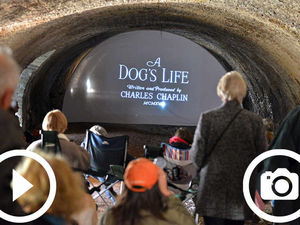 Supporting image for story: Chaplin films shown in historic Shropshire limekiln