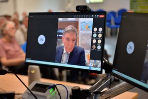 MP Philip Dunne joined online