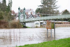 The River Severn in Shrewsbury