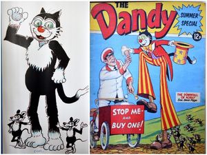 Supporting image for story: Charlie Grigg's comic art to draw in the crowds at Wednesbury exhibition