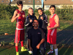 Supporting image for story: Four-midable fight quartet land medals