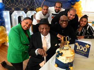 Supporting image for story: Card from the King and visit from the mayor as Wolverhampton great-grandfather turns 100