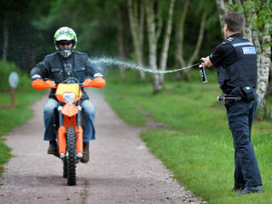 Supporting image for story: Smart weapon used to stop illegal riders