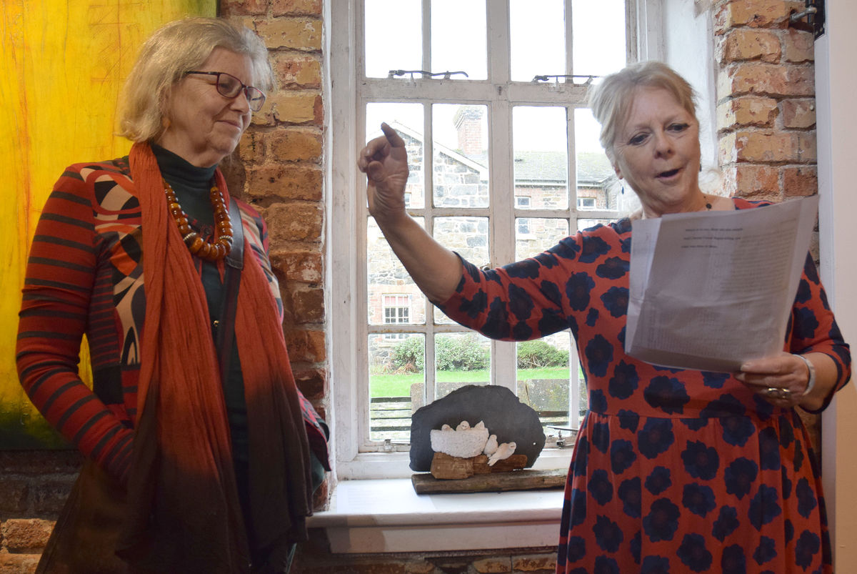 Powys venue to celebrate World Poetry Day with a discussion on Welsh witers and an exhibtition