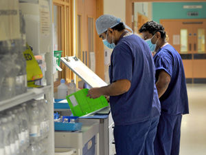 Supporting image for story: More than 100 Covid patients in region's hospitals but numbers significantly down