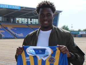 Supporting image for story: New Shrewsbury hitman Fejiri Okenabirhie is feeling fitter by the day with Town