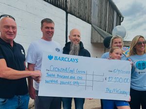 Supporting image for story: Telford man diagnosed with dementia at the age of 42 walks 18 miles and raises thousands for centre helping him