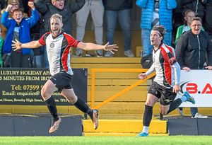 Hednesford Town enjoyed a memorable run to the first round of the FA Cup, beating National League high-flyers Gateshead in the final qualifying round before going out on penalties at home to Gainsborough Trinity after squandering a 3-0 lead in a quite unbelievable 4-4 draw (Picture: Jim Wall)