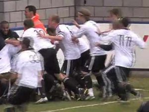 Supporting image for story: First look: Goal that won AFC Telford promotion