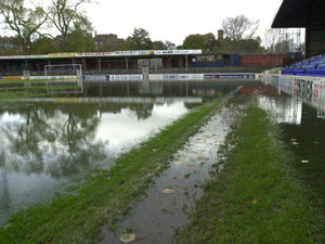 Supporting image for story: Dave Edwards: Mud glorious mud! How I loved Shrewsbury Town's Gay Meadow in the wet