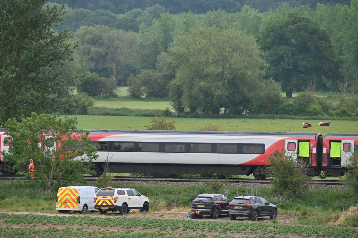 Train line remains closed after crash as rail bosses work to restore services as quickly as possible