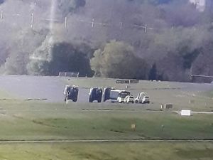 Supporting image for story: Birmingham Airport reopens after 'suspicious item' reported on plane to Belfast disrupts flights