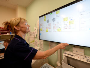Supporting image for story: County Hospital shows of new ward