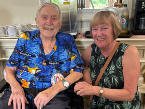 Supporting image for story: Shrewsbury WWII veteran celebrates 100th birthday and shares advice on longevity 