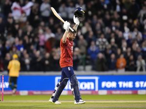 Supporting image for story: England send records tumbling as Phil Salt hits 141 in team score of 304 in T20