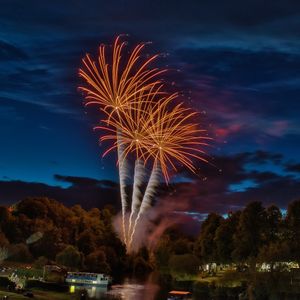 Robert Gwilliam captured a stunning set of pictures of the Shrewsbury Flower Show fireworks
