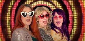 Teachers and staff filmed their Christmas music video