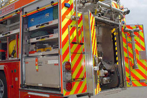 Supporting image for story: Exposion fear in mobile cafe fire