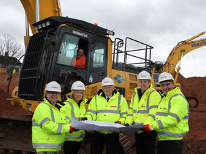 Supporting image for story: Work starts on £7.5m council housing scheme at Friars Park in Wednesbury