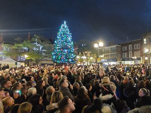 Supporting image for story: Thousands join the party as Christmas lights go on in Stafford  