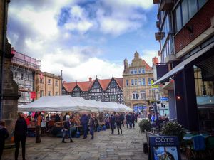 Chris Jones had a wander through Shrewsbury square on Saturday, April 9, for its bi-weekly 'Made in Shropshire' market. Photo: Chris Jones