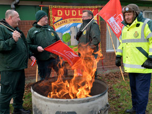 Supporting image for story: Ambulance workers across Black Country walkout in pay dispute as some turn to food banks