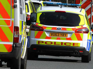 Supporting image for story: Three-car crash blocks busy A5 at Gailey