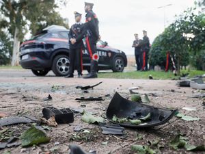 Supporting image for story: Italy’s anti-Mafia police investigate after journalist’s car explodes
