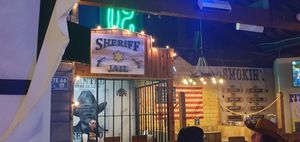 You have a choice of where you want to sit, including the sheriff's jail
