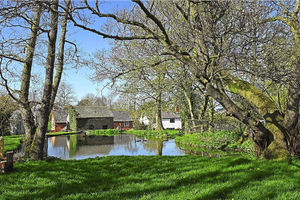 The historic watermill is in a picturesque spot in the midst of some beautiful Marches countryside