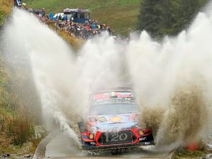 Supporting image for story: Splashing time in the forests as Rally of Wales passes through