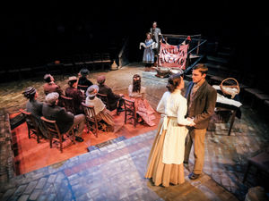 Supporting image for story: Anna of the Five Towns, New Vic Theatre, Newcastle under Lyme - review