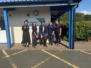 Supporting image for story: Alex Ballinger MP visits Blue Cross rehoming centre