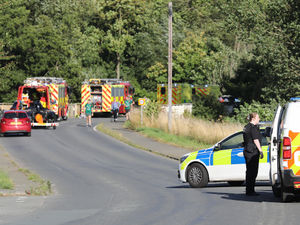 Supporting image for story: Helicopter crew in emergency missing persons search at River Severn near Welshpool