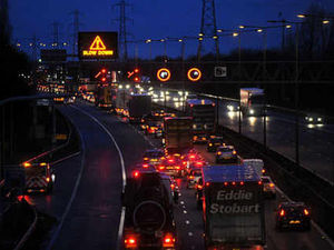 Supporting image for story: Fuel spill cause M6 traffic misery