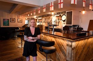 WALSALL COPYRIGHT NATIONAL WORLD TIM THURSFIELD -16/06/25Della Pilbeam from the Drunken Duck, Walsall Wood, who has been told she has to leave the pub due to the amount of violence and disorder at the pub.