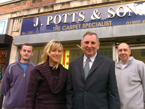 Supporting image for story: Flashback to 2007: Doors close for final time at carpet shop