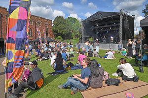 The Uptown Monotones play Shrewsbury Castle
