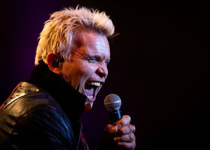 Billy Idol plays the O2 Academy in Birmingham. Pic: Dave Cox