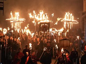 Supporting image for story: Three taken to hospital as 40,000 attend Lewes Bonfire Night celebration