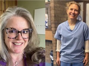 Doctors Charlotte Hart, left, and Jess Harvey. Picture: NHS STW