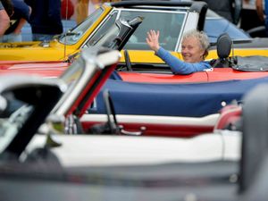 Supporting image for story: More than 100 classic cars go on display near Shrewsbury - with video